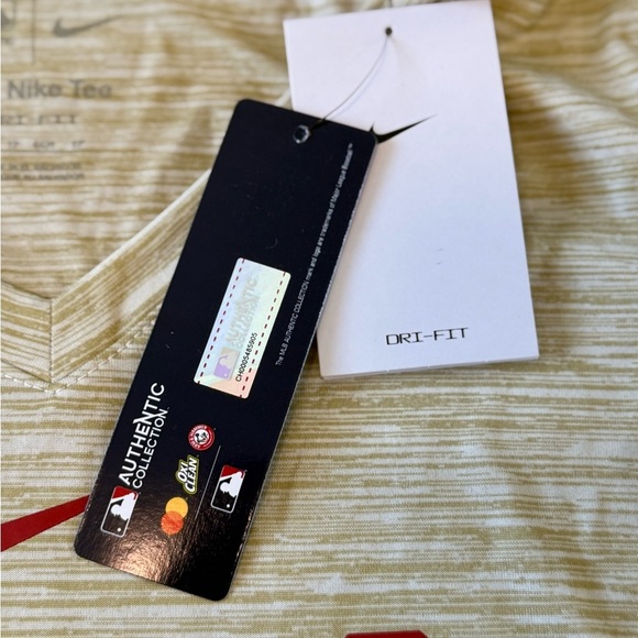 NWT Women's Nike Cream Los Angeles Angels City Connect Velocity V-Neck XS - Picture 4 of 8